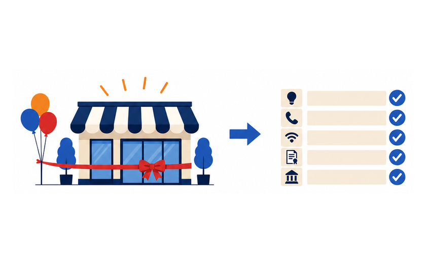 工程表の完了が加盟店の円滑な開業につながる図