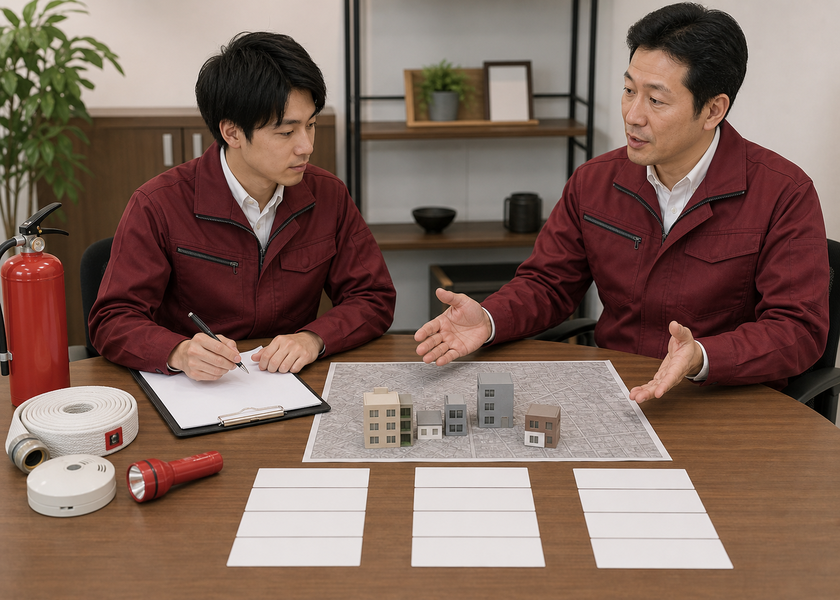 ㈱防災屋の事業ドメインを質問するの図