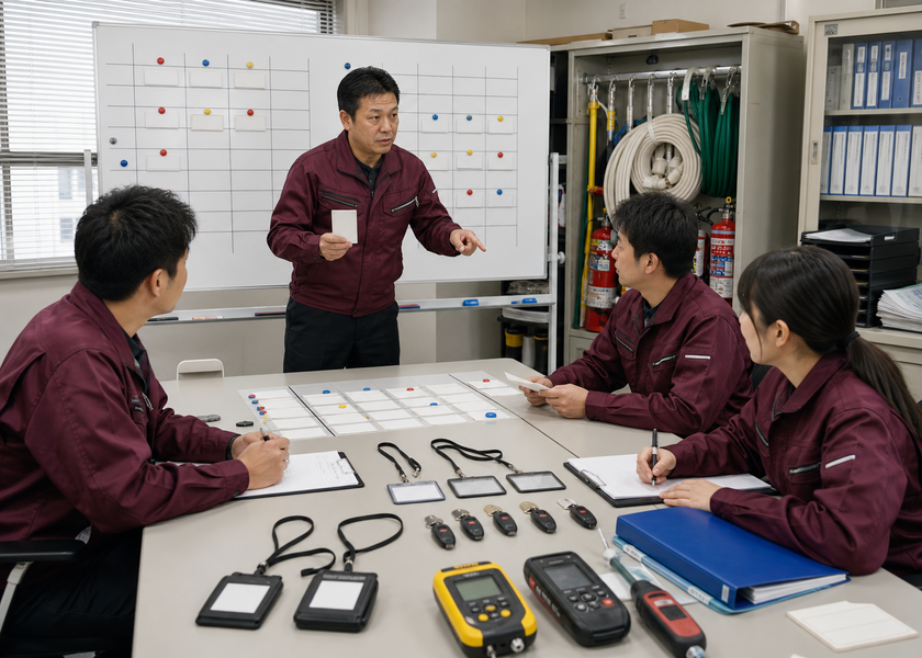 運営体制と必要人員を設計するの図