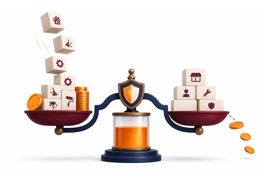 ロイヤリティ支払後の継続収益を試算するの図