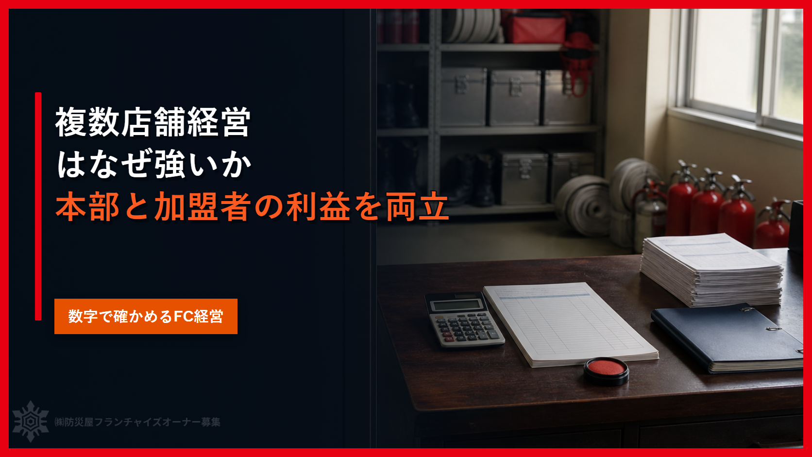 複数店舗経営はなぜ強いか｜本部と加盟者の利益を両立