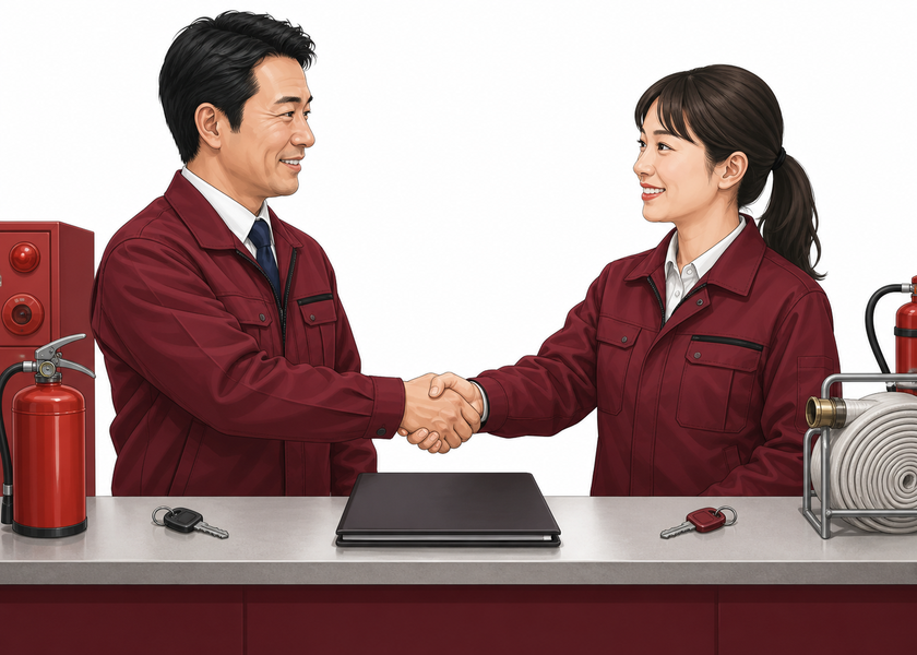 フランチャイズは独立事業者同士の仕組みの図