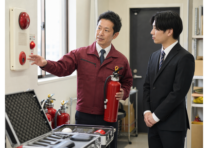 理念と現場の両方を発信するの図