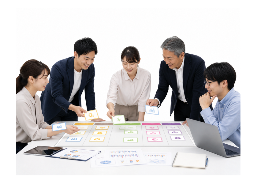 既存部門にも新しい挑戦を生み出す図