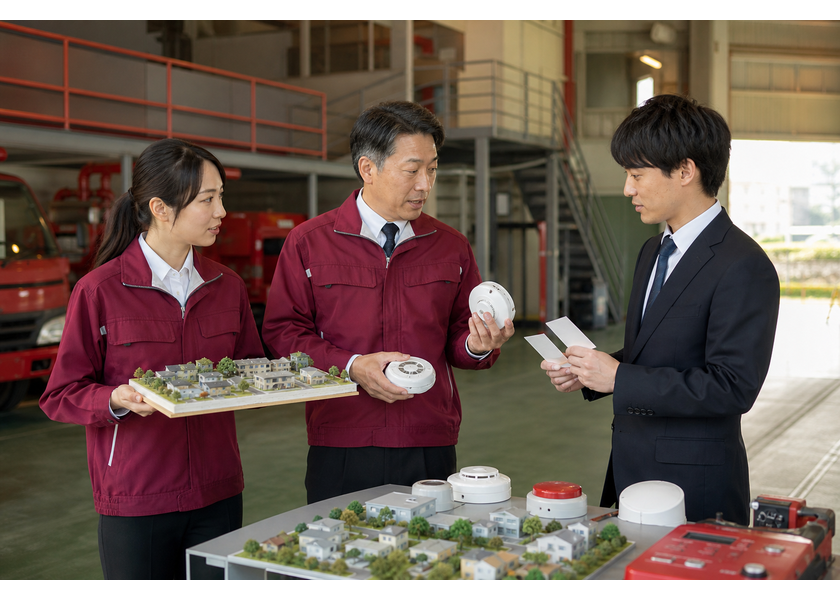 ㈱防災屋との価値観の適合を質問するの図