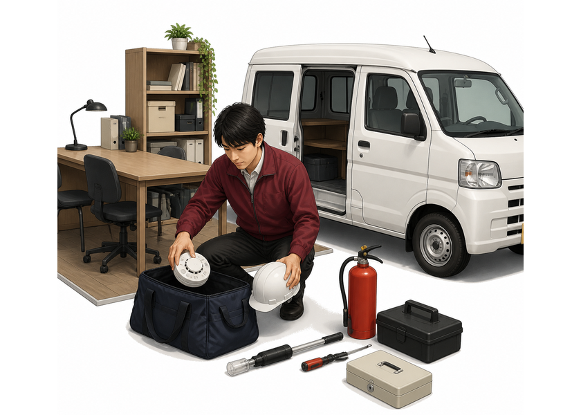 小規模ほど必要投資と本部機能を絞るの図