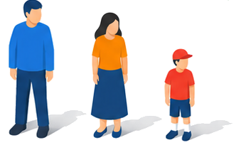 加害でいう他人の範囲には夫婦や親子や兄弟も含まれ自己以外の者をいうことを示したイメージ