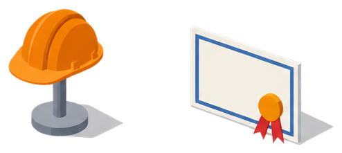 承認申請書と実務経験証明書の様式例を電子データで公開することを示したイメージ