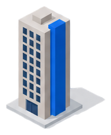 高さ31メートルを超える建物と昇降機の区画を示すイラスト
